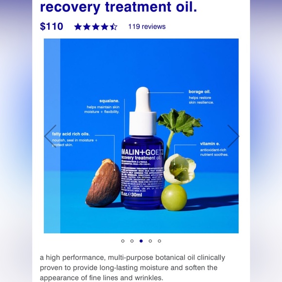 Malin+goetz recovery treatment oil - Picture 12 of 13